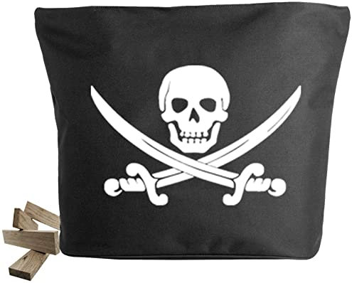 BLOC chêne - Piraten Matrosentasche - Konstruktionsspiel mit 400 Plättchen für Holzliebhaber