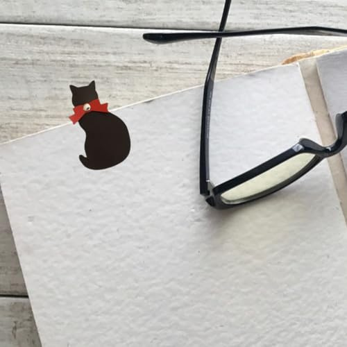 Segnalibro a Forma di Gatto, Gadget Perfetto per gli Amanti dei Libri, Segnalibro Originale e Personalizzato, Gatti Gadget, Idea Regalo tema gatti per Sorelle Mamme e Lettori Appassionati di Gatti