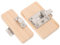 SOPOTUTU Busy Board Door Latch Toy Sensory Board Accessory Early Education Cognitive Toy