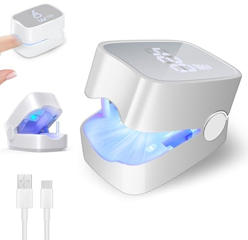 Upgrade Nail Fungus Laser Device, Nail Fungus Treatment Quick Intense for Multiple Toenails & Fingernails, 470nm Blue Light Painless Laser Nail Fungus Treatment for Toenail, Restore Healthy Nails