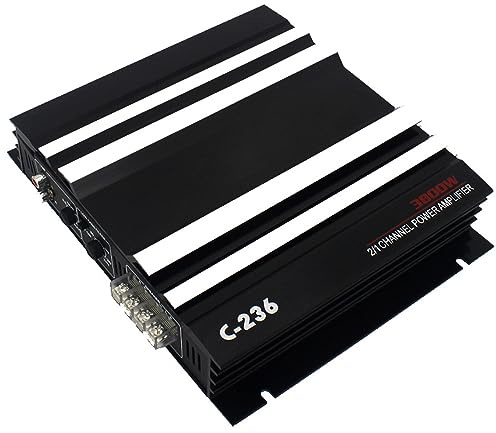CFTGIW 2-Channel Car Amplifier 3800W High-Power Amp. Two-Way Stereo Power Amplifier Power AmplifierCar AmplifierStereo AmplifierAudio AmplifierCar