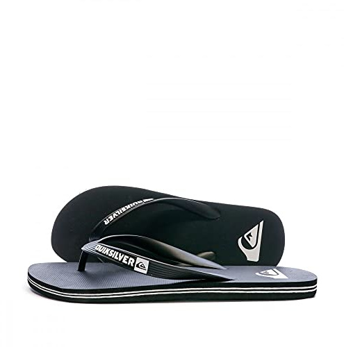 Quiksilver Homme Molokai Sandale, Noir (Black/Black/White Xkkw), 41 EU