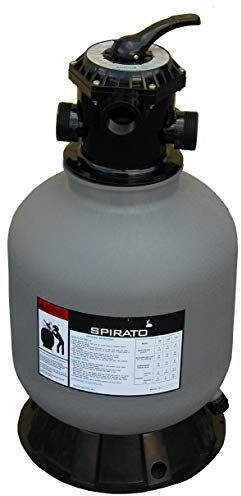 SPIRATO Filtre à sable 500 pour piscine - Filtre à sable sans pompe