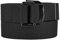 Bluecton Gürtel Herren Stoffgürtel Gürtelgröße 130 cm Doppelring Männer Gürtel Schwarz