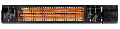 empasa Infrarot Wandheizer Heizstrahler 'MASTERSUN' Elektroheizer Terrassenheizer Terrassenstrahler Infrarotstrahler in schwarz mit Fernbedienung, IP65, mit oder ohne Halterung für unsere Markisen