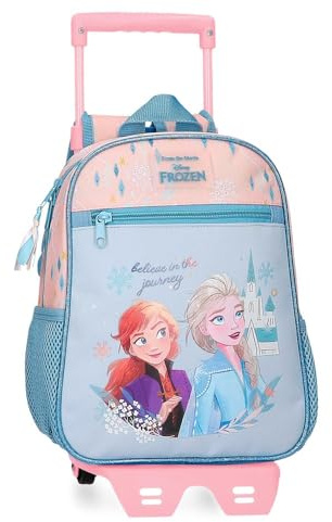 Disney Believe In The Journey Equipaje- Bolsa de Mensajero, Niñas, Azul