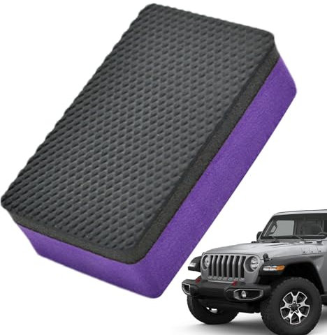 Spugna di decontaminazione auto, spugna di pulizia per dettagli auto, strumento di pulizia per vernice, vernice e una varietà di tipi di vernice per auto