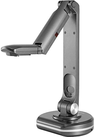 Dokumentskanner, 8mp USB Dokumentkamera for lärare, bokskanner med LED Kompletterande ljus, Ocr Funktion, distansutbildning
