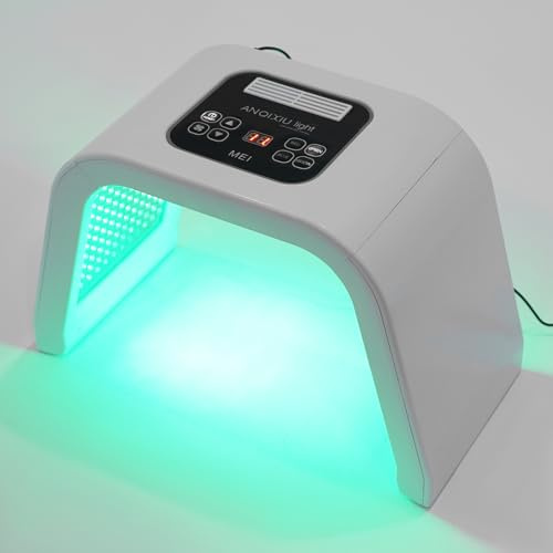 7 colori LED bellezza lampada terapia della luce viso maschera per la cura della pelle, migliorare le rughe, tonificare la pelle fotone strumenti di terapia