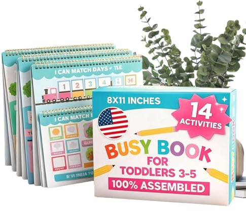 Générique Livre d'activités pour Éducatifs pour Préscolaires