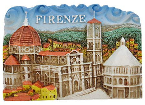 Kesheng Florence 3D Resin Fridge Magnet Tourist Magnetic Souvenir Gifts