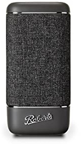 Roberts Beacon 325 Bluetooth-Lautsprecher, tragbar, wiederaufladbar, Laufzeit 12 Stunden, Zwei Passive Bassradiatoren, Vintage-Design, Bluetooth, Streaming, Eingänge