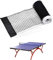 Tischtennisnetz,Schwarz Tisch Tennis Netz,Tischtennis Netzgarnitur,Polyesterfaser Tischtennis Ersatznetz,Tragbares Ping Pong Netz,Wasserdicht Und Haltbares,Für Outdoor & Indoor (180 * 14 cm)