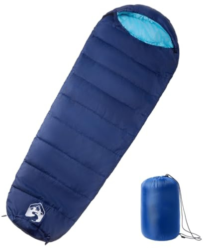 Saco de dormir para cabaña de camping, saco de dormir momia para adultos, camping, 3 estaciones para senderismo, mochileros y acampadas