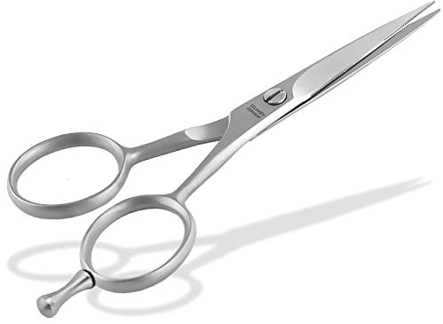 Fellschere Pfotenschere Solingen Made in Germany 11 cm Hundeschere Hundehaarschere mit einseitiger Mikroverzahnung Haarschere aus Rostfreiem Edelstahl zur optimalen Fellpflege für Hunde und Katzen