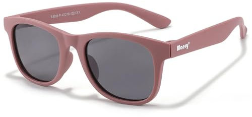 Maesy Kinder Sonnenbrille für 3-6 Jahre - UV400 Polarisierter Schutz - Flexibler und Biegsamer Rahmen - Sichere und Bequeme Kindersonnenbrille für Kleinkinder und Dreikäsehochs - Lino