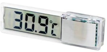 Nettoppo Aquariumthermometer, Elektronisch, Digital, Temperaturmessung im Aquarium, Temperaturmesser für Aquarien, Zubehör für Aquarien A