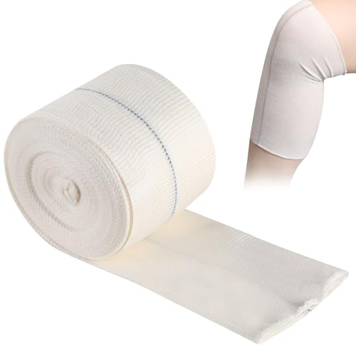 Schlauchverband 7,5 cmx10 m Stützbandage Fixierbinde Optimaler Hautschutz als Unter für Bein Arm