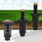 Adjustable Garden Spray Nozzle 90/180/360 Degree Pop up Sprinkler System for Garden Lawn Watering Drainage System Sprinkler Head (90 Degree)