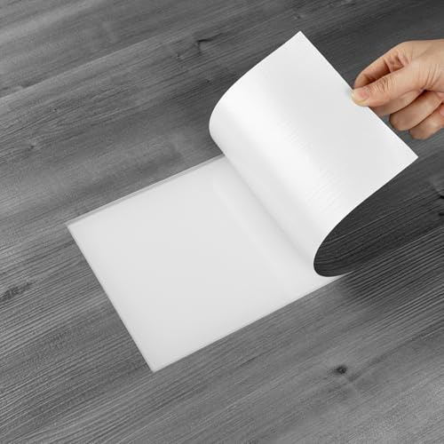 Vinylboden Selbstklebend PVC Bodenbelag Selbstklebende Fliesen Vinyl Holzoptik Bodenaufkleber Wasserdicht Verschleißfest für Küche Wohnzimmer Badezimmer Grau Holz 15X90cm 40pcs