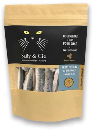 Crocchette Barf: Filetti Interi di Sardine a fette Liofilizzato