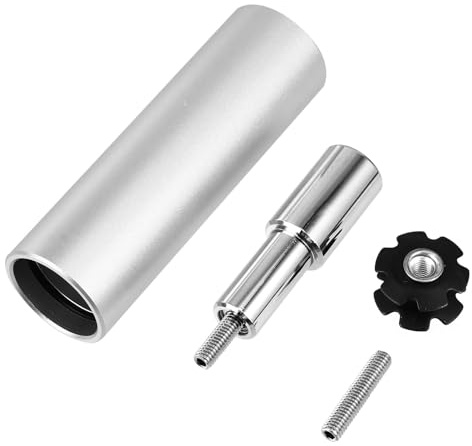 BESPORTBLE Outil D'installation D'écrou Étoile pour Vélo en Acier Manche Long Antidérapant – Kit Poseur de Jeu de Direction Fourche Vélo – Outil Réparation Cyclisme Extérieur et Atelier
