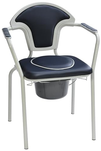 identités, Chaise de Toilettes Caraïbes, Confortable, Design Moderne, Facile d’Entretien, Revêtement Imperméable, Structure Acier Epoxy, Poids Max 130kg, Personnes Âgées, Fabrication Française
