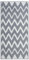 Beliani Outdoor Teppich grau 90x180 cm Bodenschutzmatte Kunststoffmatte Sirsa