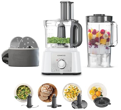 Kenwood Küchenmaschine Cucina Kenwood FDP65450WH, weiß