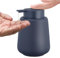 Distributeur De Savon en Céramique - Distributeur De Liquide Vaisselle en Mousse 350 ML pour Cuisine Et Salle De Bain - Distributeur De Savon Rechargeable pour Savon à Main, Shampoing, Gel Douche