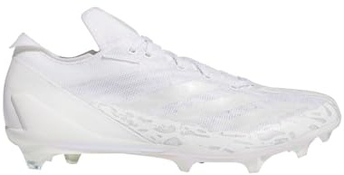 adidas Men's Adizero Ghost Sneaker, Cloud White/Cloud White/Silver Metal, 10.5 UK
