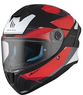 MT Helmets Targo S – Casco Moto Integral con Visor Solar Full Vision, Pantalla Compatible con Pinlock, Interior Lavable y Cierre Micrométrico | Calota HIRP | Homologado ECE 22.06 & DOT