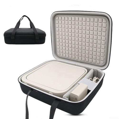 Sac de rangement pour projecteur, sac de rangement portable en EVA compatible avec projecteur XGIMI Z9X 4K avec accessoires, coque rigide de transport