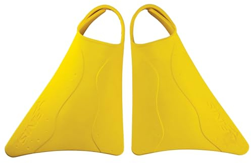 FINIS Fishtail 2 Swim Fin Aleta, Unisex niños, Amarillo, Child Adj