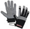 ALPIDEX Klettersteighandschuhe Unisex Fullfinger Handschuhe Kletterhandschuhe Full Finger Gloves Via Ferrata alle Finger geschlossen, Größe:L, Farbe:Wild Black