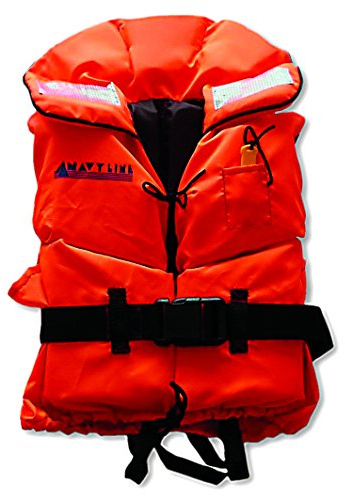 Navyline Kinder Rettungsweste 100 N Orange 50-70 kg