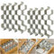 Bazasa 16 Stück Honeycomb Schublade Teiler Organizer für Unterwäsche, Verstellbarer Separator für Socken, Schmuck, Gürtel, Krawatten, Kleidung, Make-up, Büroartikel (2 Pack Grau)