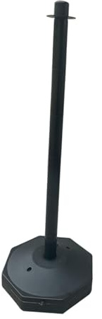 33inch Traffic Post Cone, Parking Post, Multipurpose for Construction Roads Traffic Caution, Black