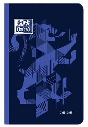 Skoldagbok OXFORD MAGIC Sept 2022 - Sept 2023 Daglig 352 sidor format 12 x 18 cm hårt omslag svart