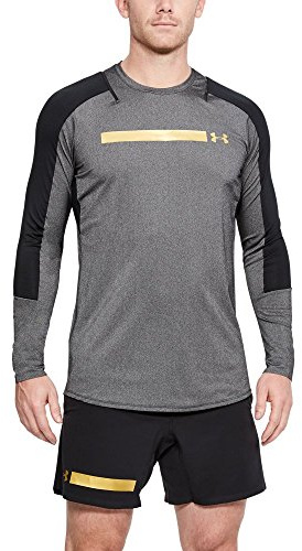 Under Armour Perpetual Fitted Long-Sleeve Top - SS18 - Small Grey