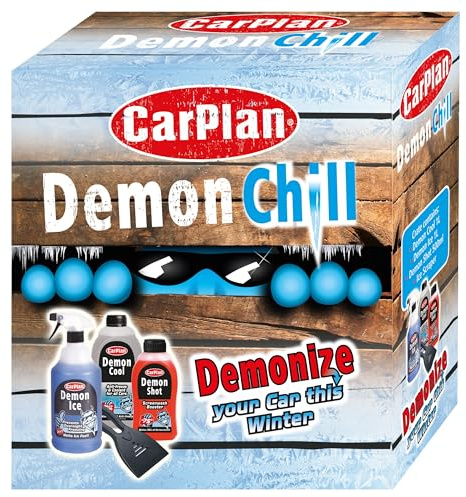 CarPlan Demon Chill - Winter Gift Pack Screenwash Booster De-Icer & Antifreeze