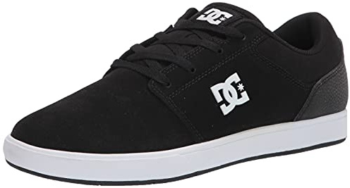 DC Crisi 2, Scarpe da Skateboard Uomo, Nero e Bianco, 43 EU