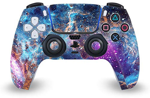 Head Case Designs Officially Licensed Cosmo18 Lobster Nebula Art Mix Vinyl Faceplate Sticker Gaming Skin Decal Cover Compatible With Sony PlayStation 5 PS5 DualSense Controller
