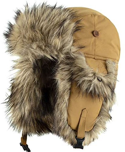 Fjällräven Unisex Nordic Heater Hut, Buckwheat Brown, L
