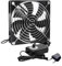 ALAMSCN 120mm Lüfter 12V PC Lüfter Gehäuselüfter mit AC 110V 220V Geschwindigkeit Kontrolle 3V bis 12V für Chassis Verstärker Router, 120mm x 25mm