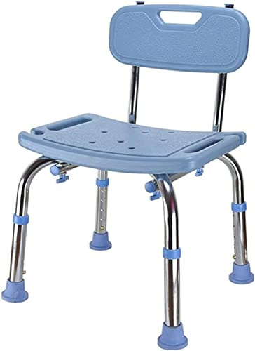 Silla de Ducha para Personas Mayores, Taburete de bañera liviano, Banco para Adultos discapacitados, Asiento de Ducha Premium, Silla de baño de Altura Ajustable, Taburete de Ducha