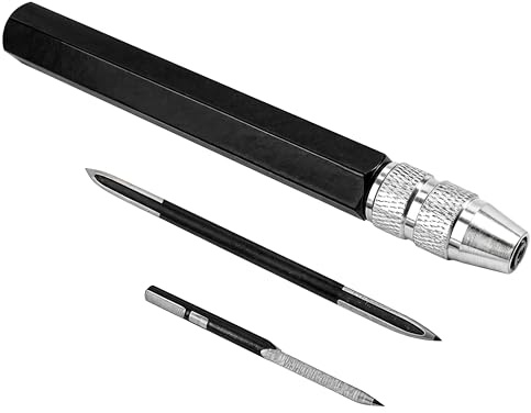 3PCS/Set Deburring Trimming Tool, Adjustable Trimming Blades, Triangular Burr Scrapers