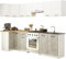 AKORD | KüchenmöbelSet 3m | Küche Komplett | Kitchen Cabinet Set | Küchenschränke | Standschränke | Hängeschränke | Schubladen | Untertischschrank | Weiß & Beton Front