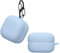 kwmobile Case Compatible with Sony LinkBuds Fit WF-LS910N Case - Silicone Cover Holder for Earbuds - Light Blue