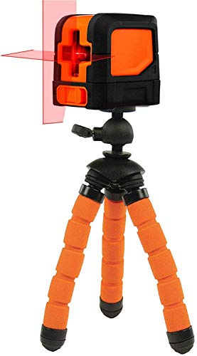 TronicXL 13cm Mini 1/4 Zoll 3/8 Tripod Baustativ Stativ für Laser Nivelliergerät Linienlaser Kreuzlinienlaser MESTEK BlueRidge HANMATEK TROTEC Bosch Quigo Plus Home and Garden PLL 360 GALAX PRO